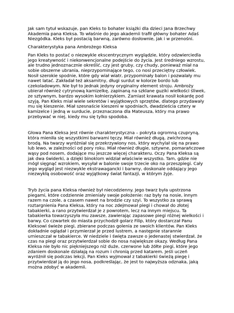 Kleks 2 | PDF