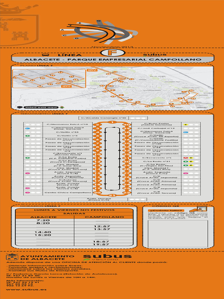 Línea F | PDF