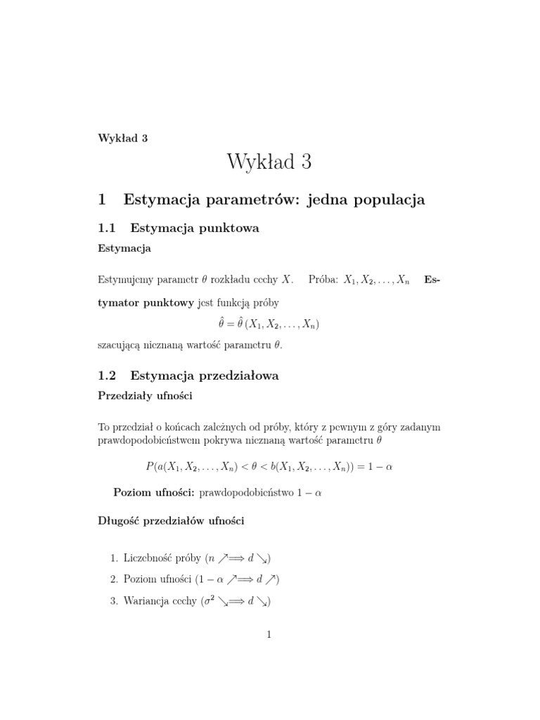 Wyklad 03 Notes | PDF
