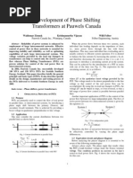 Phase Shifting Transformers