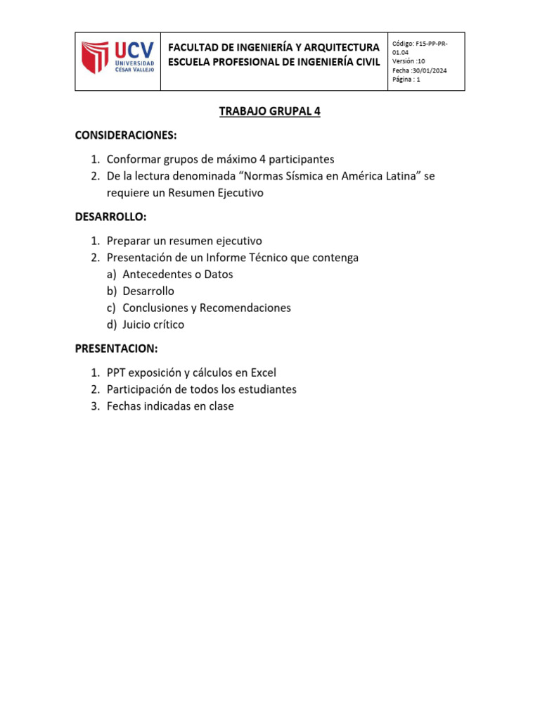 Trabajo Grupal 4 | PDF