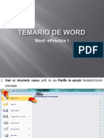 Temario de Word