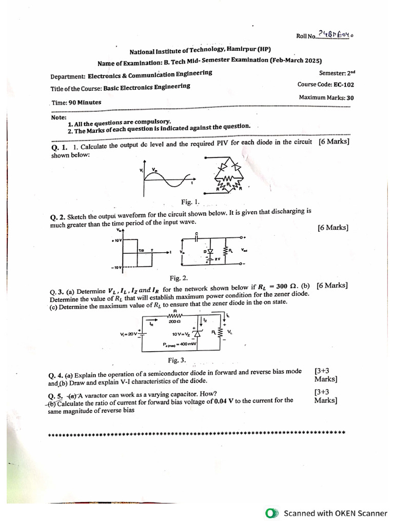 Mid Sem 2025 | PDF
