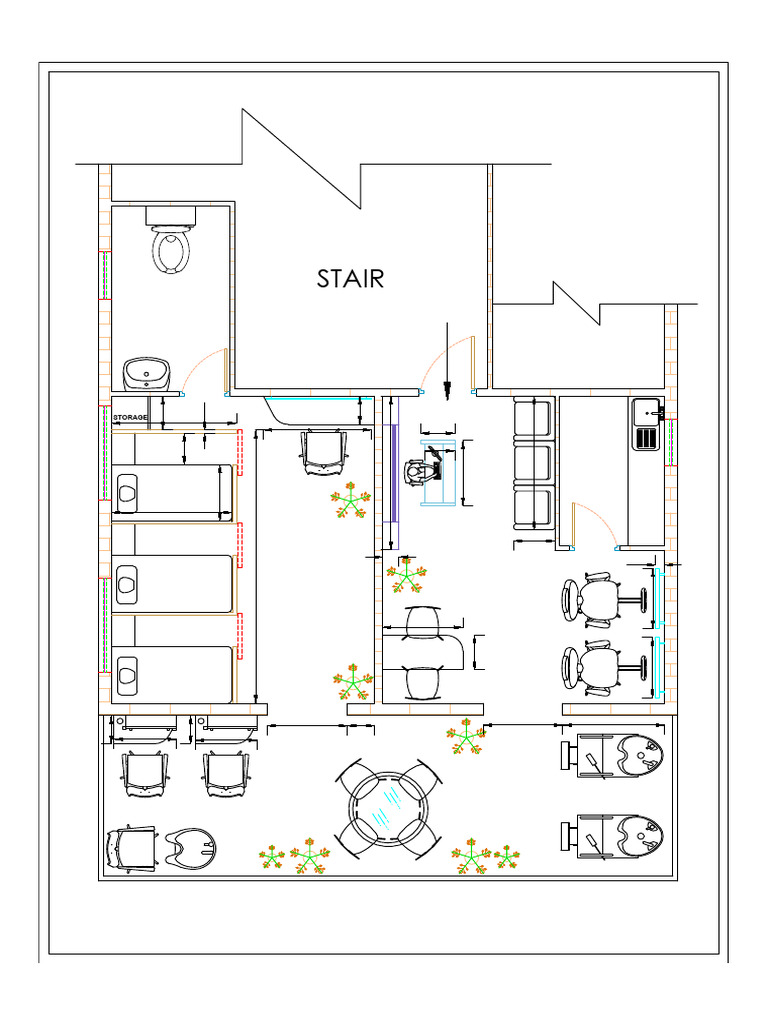 Salon Layout and Design Plan | PDF | Beauty | Human Appearance