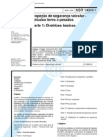 NBR 14040-01 - 1998 - Inspeção de Segurança Veicular - Diretrizes Básicas