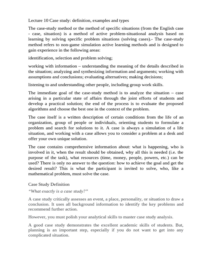 Case 10 | PDF | Knowledge | Information