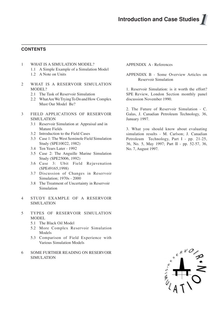 Evaluating Reservoir Simulation Models | PDF | Petroleum Reservoir ...