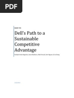 Download Dells Path to a Sustainable Competitive Advantage by Aaron Blackburn SN85872846 doc pdf