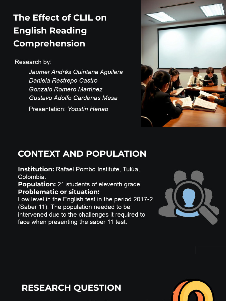 CLIL's Impact on English Reading Skills | PDF | Reading Comprehension ...