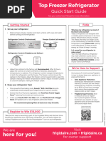 A Complete Checklist of Refrigerator Maintenance by Time Period | PDF ...