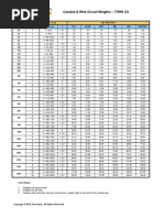 Electrical Conduit Pipe Weight Chart | PDF