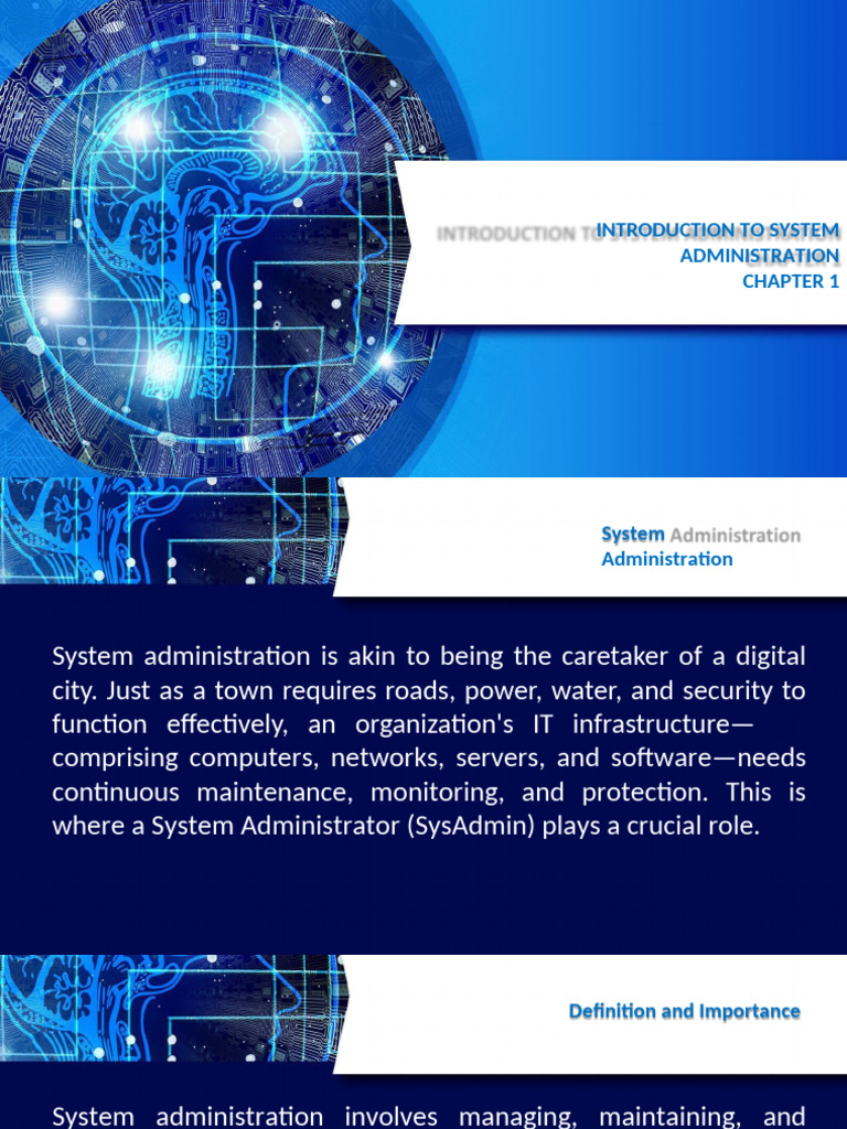 System Administration Essentials Guide | PDF | Computer Security | Security