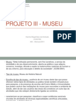 Projeto Certo III - Museu