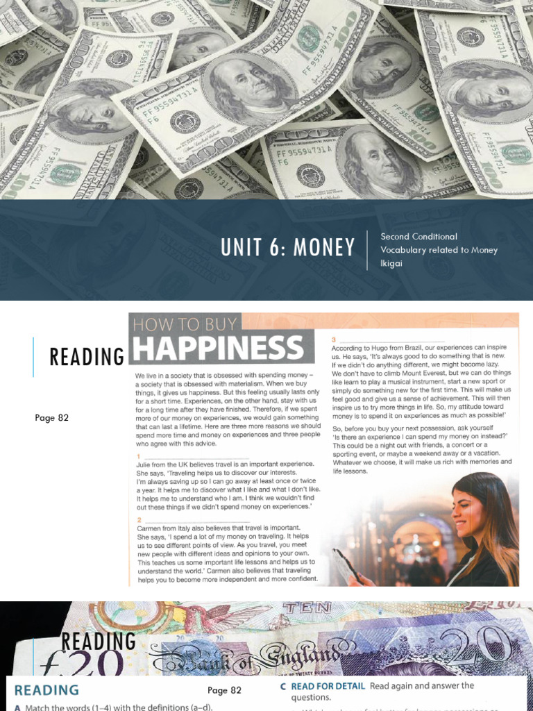 Unit 6 Money Pdf