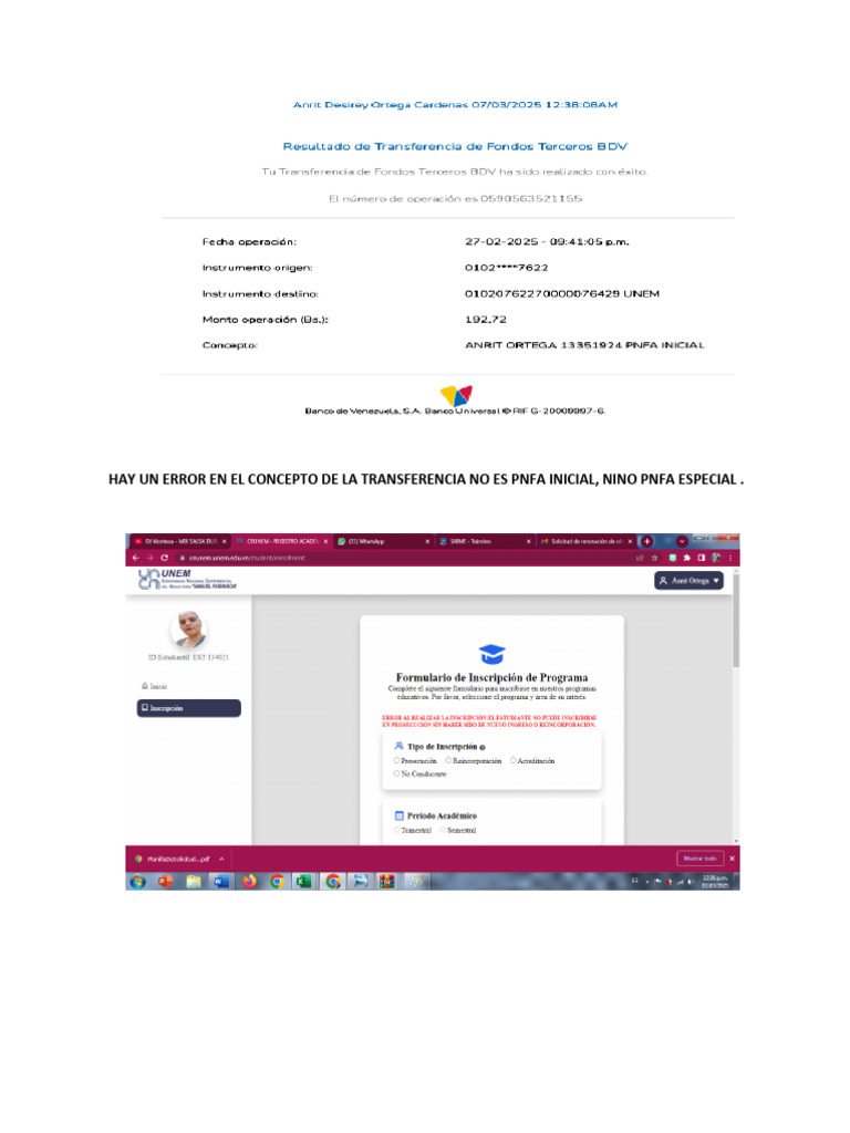 PNF y Pnfa | PDF