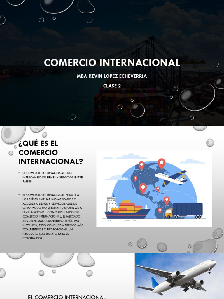 Clase 2 - Comercio Internacional | PDF | El comercio internacional ...