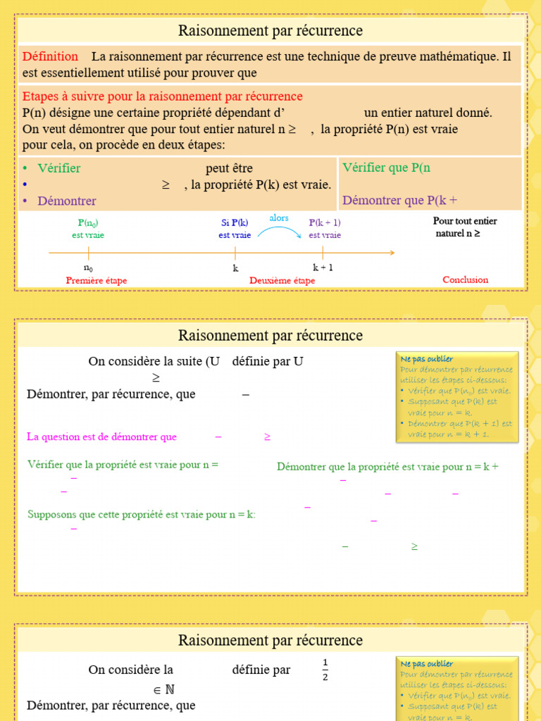 Suites (Recurrence) | PDF | Logique | Théorie du calcul