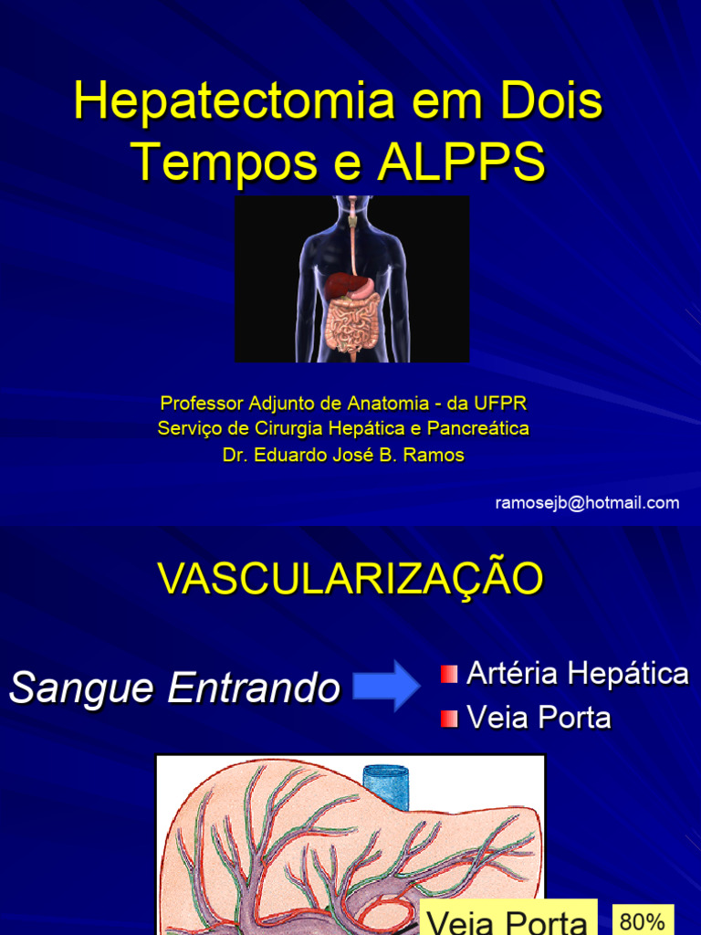 Hepatectomia em Dois Tempos e ALPPS 2 | PDF | Fígado | Veia