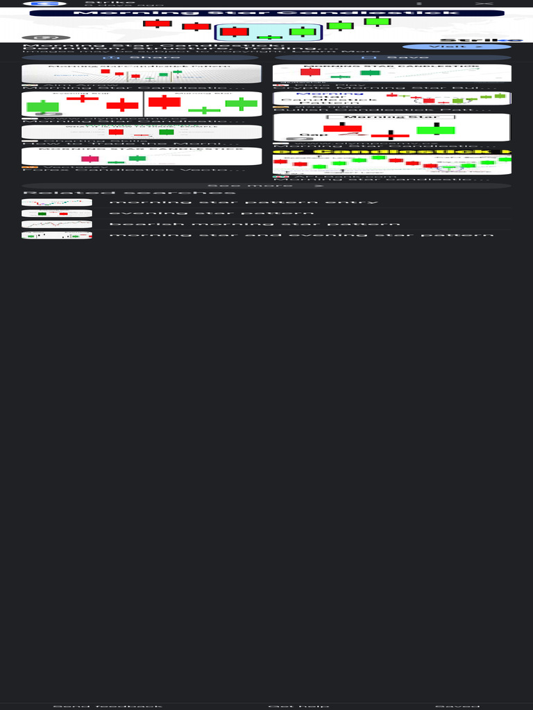 Morning Star Candlestick Patterns Guide | PDF