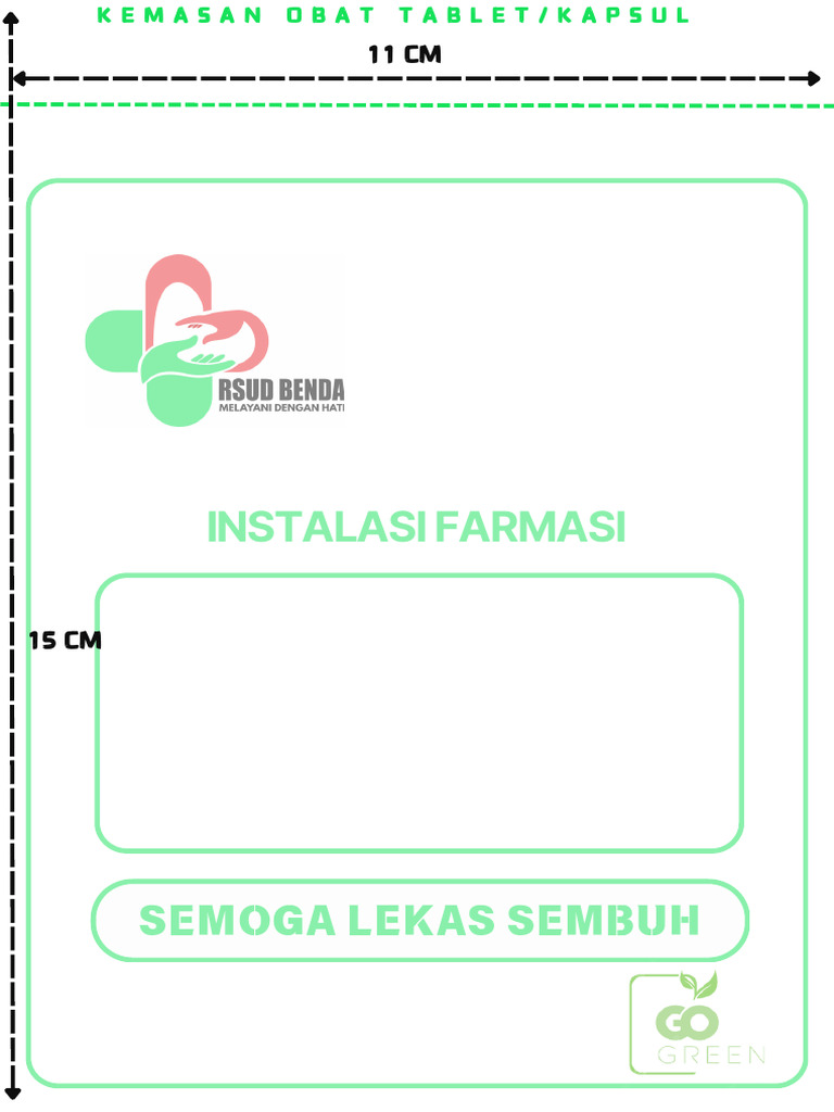 Kemas Obat Tablet dan Kapsul 15-5,5 CM | PDF