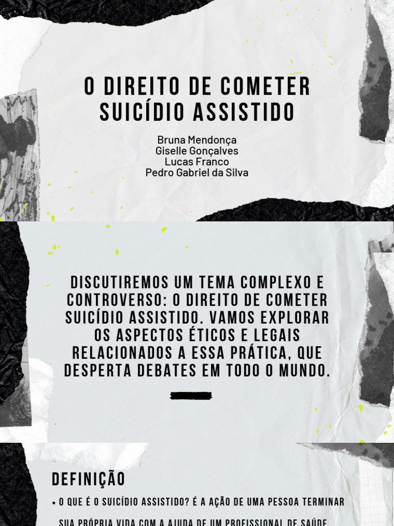 O Direito de Cometer Suicídio Assistido | PDF