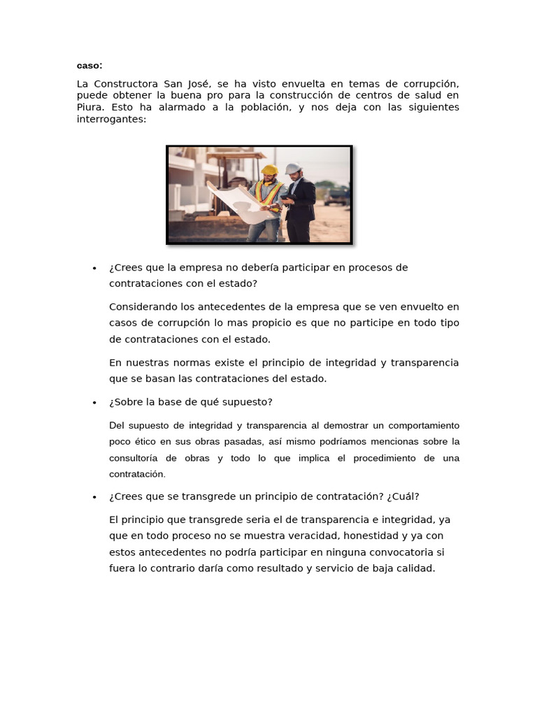 Constructora | PDF