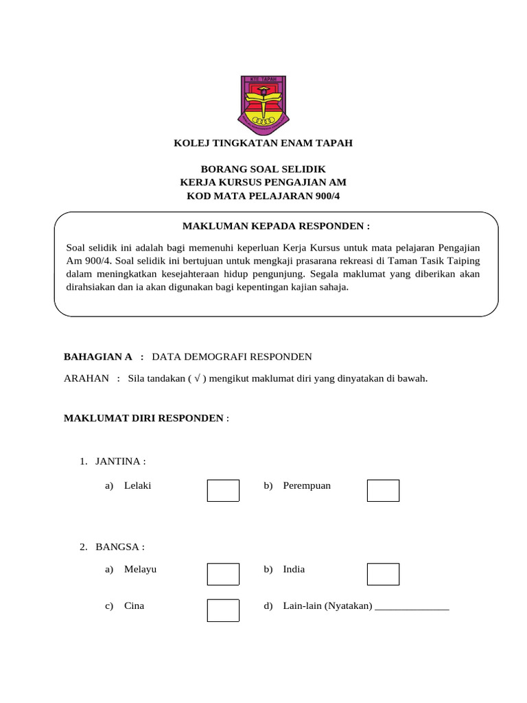 Borang Interview 2pa Lee New Pdf