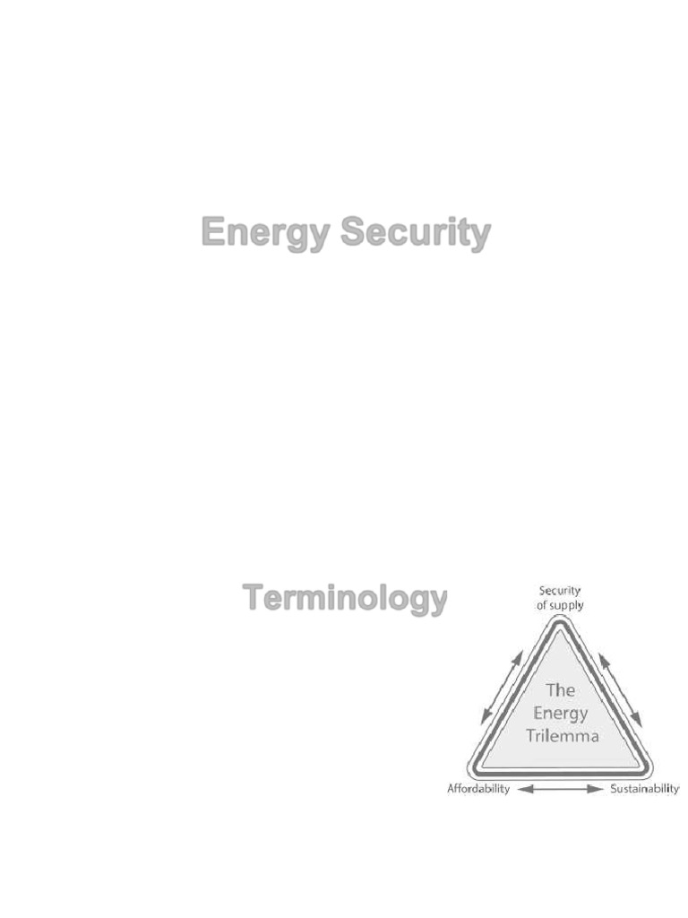 Presentation - Energy Security - 2024 | PDF | Energy Security | Energy ...