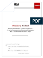 A Blackberry Blackout