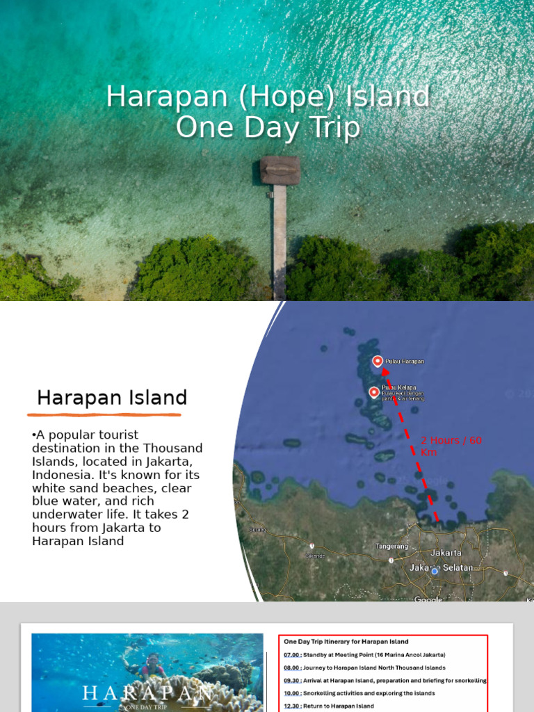 Harapan Island Day Trip Guide | PDF