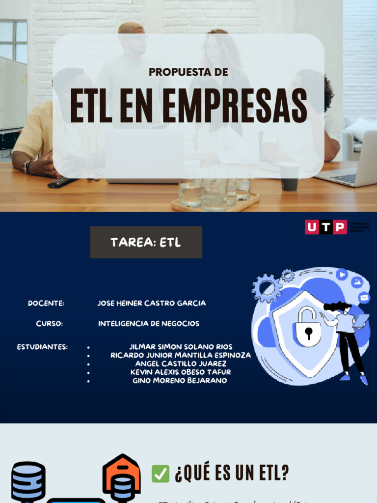 Importancia Del ETL en 3 Empresas Del Perú | PDF