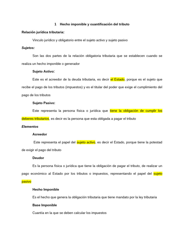 Obligaciones Tributarias en Venezuela | PDF | Impuestos | Pagos