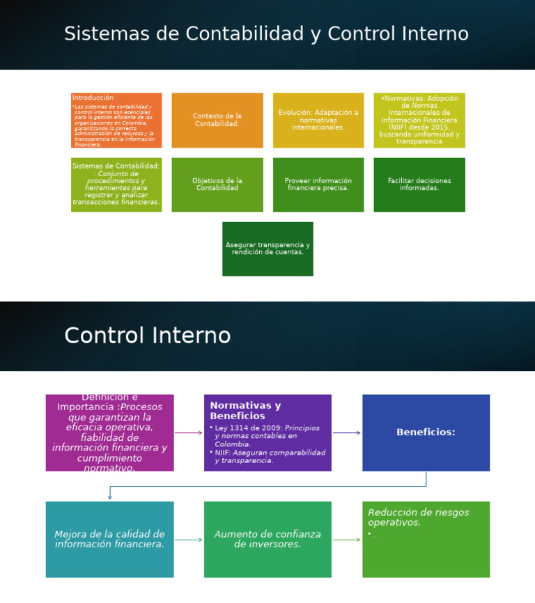Sistemas de Contabilidad y Control Interno F | PDF