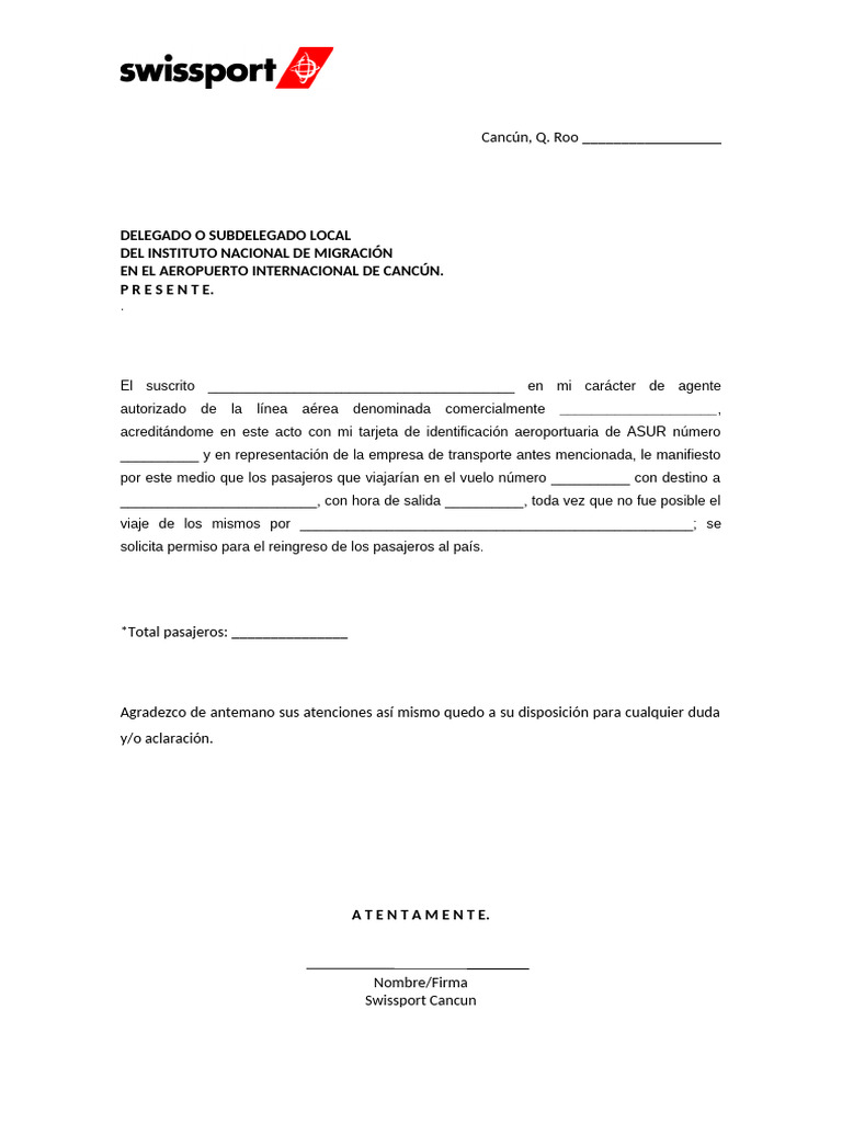 Carta Migra Canx | PDF