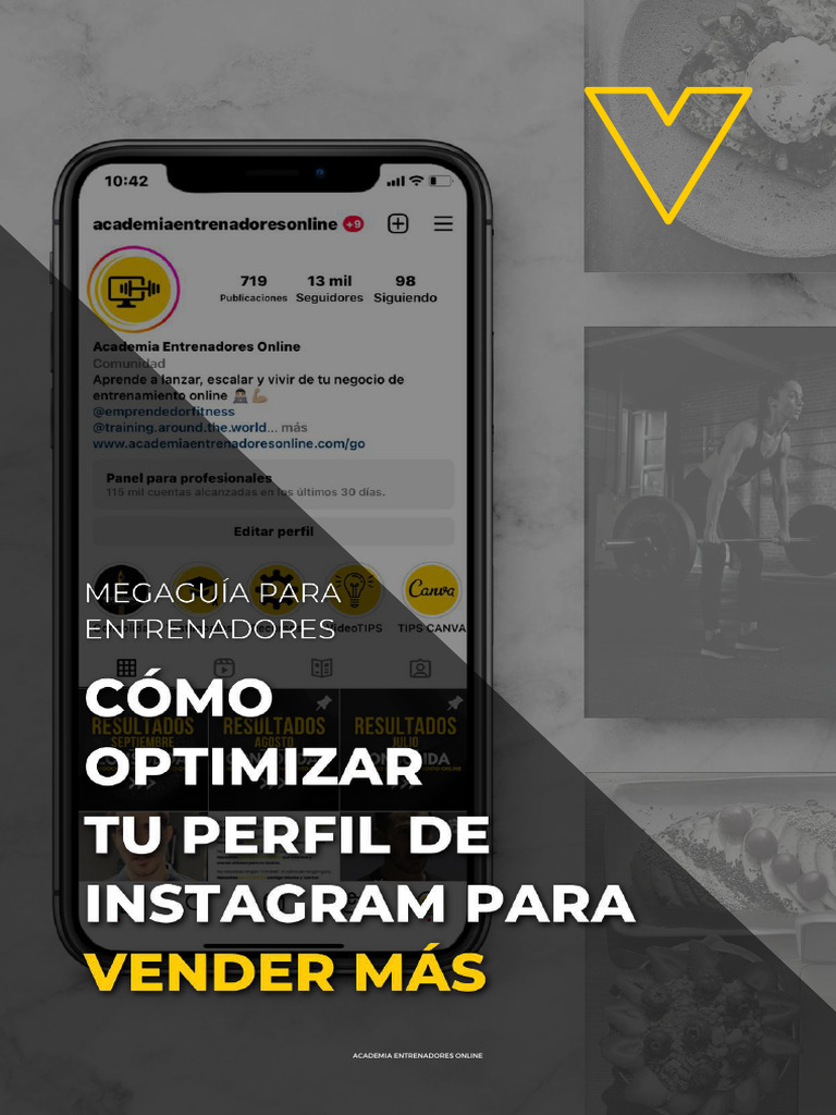 Optimiza tu perfil de Instagram en 6 pasos | PDF