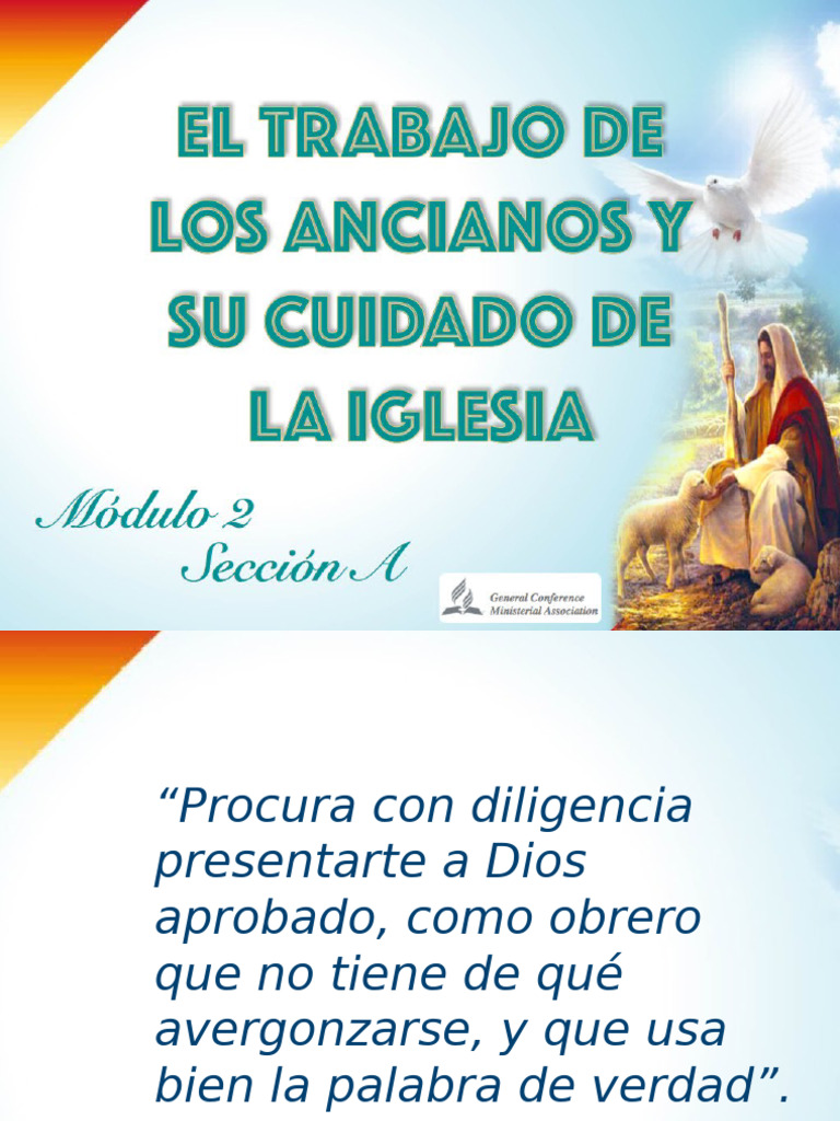 El Trabajo de Los Ancianos y Su Cuidado de La Iglesia | PDF | Biblia | Dios