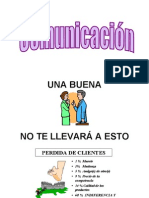 Política de comunicación.