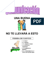 Política de comunicación.