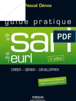 GUIDE PRATIQUE DE LA SARL et de L’EURLCréation et gestion de la SARL, de l’EURL, de la SELARL, de la SELU et de l’EARL