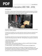 IEEE 1584-2018 Arc Flash | PDF | Electric Arc | Alternating Current