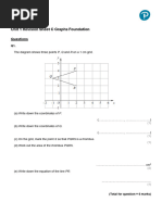 Grade 9 Linear Relations Exam Review | PDF | Numbers | Speed