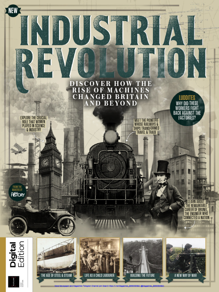 All About History • Industrial Revolution 1st Edition 2024 | PDF ...