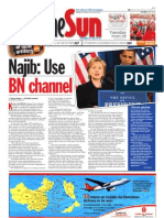 TheSun 2008-12-02 Page01 Najib Use BN Channel