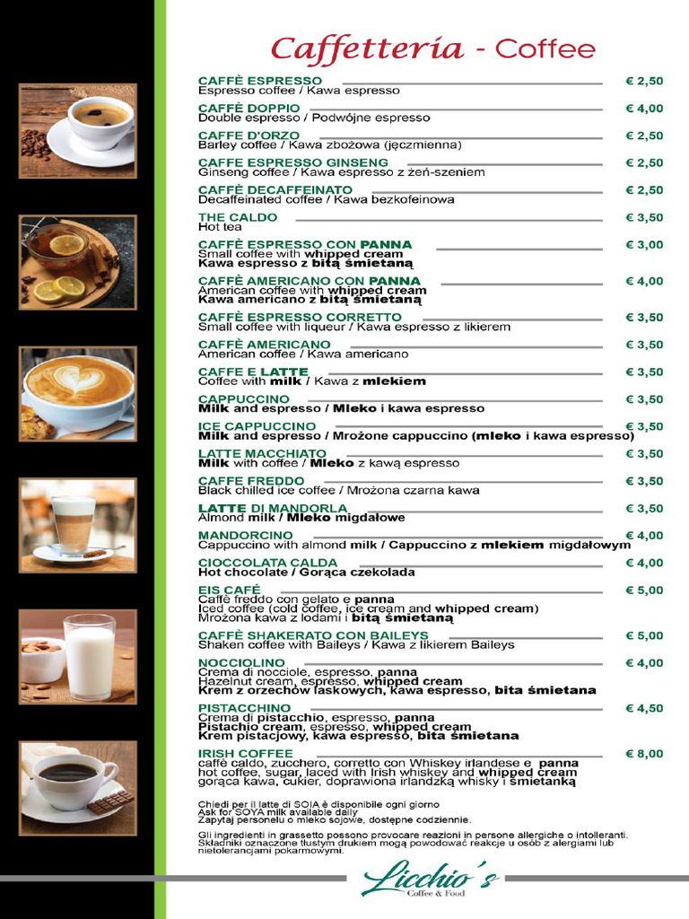 Menu Polacco | PDF