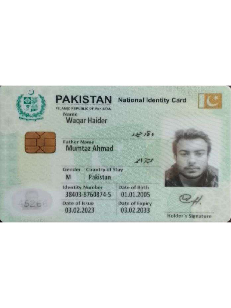 Waqar Haider Details | PDF