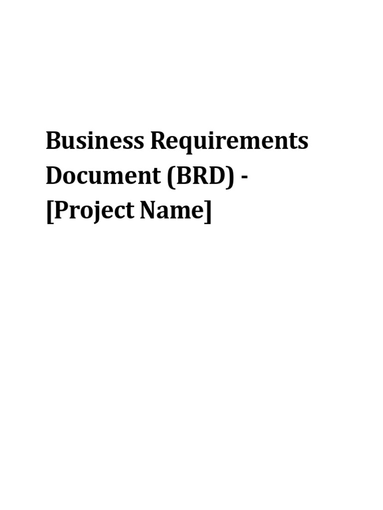 E-Commerce Business Requirements Document | PDF | Point Of Sale | E ...