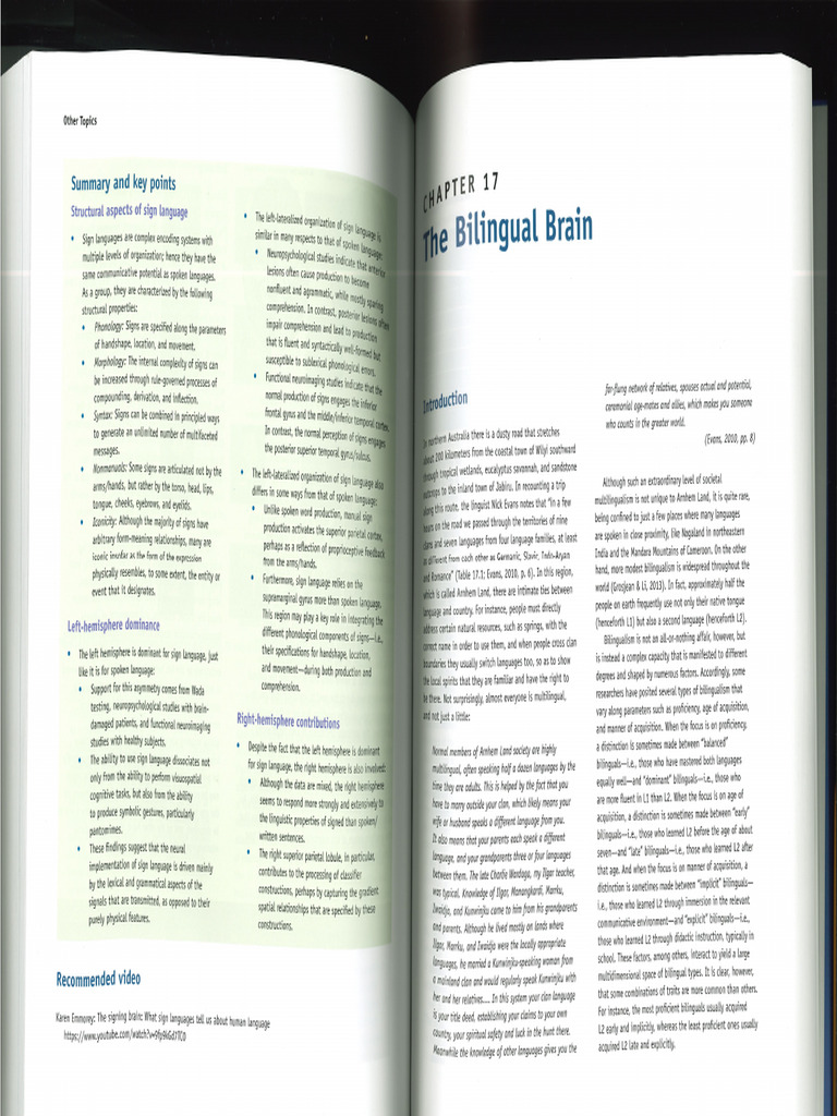 Understanding Sign Language Structure | PDF | Sociolinguistics ...