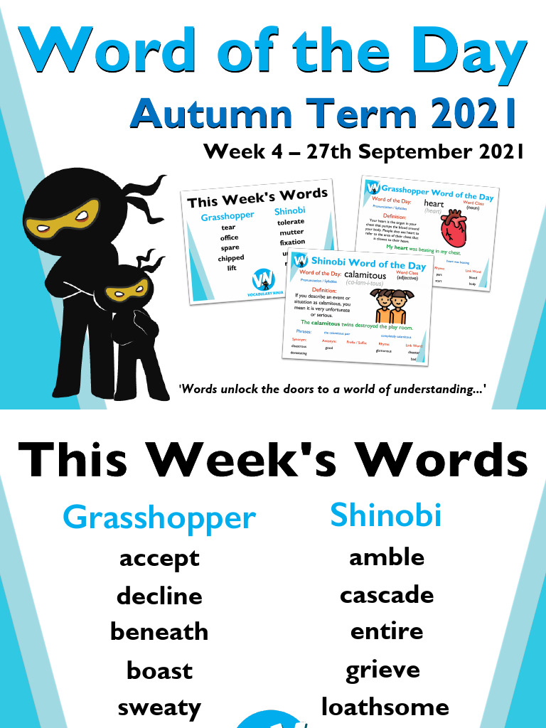 Word of the day 3 | PDF | Word | Semantics