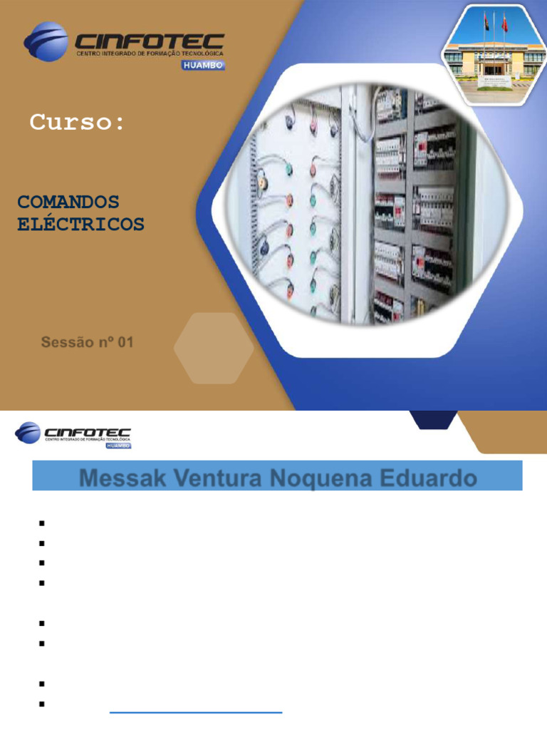 Curso de Comandos Elétricos e Motores | PDF | Motor elétrico | Eletricidade
