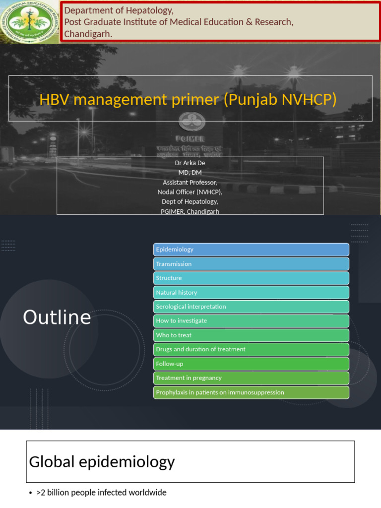 HBV Management Guidelines for Punjab NVHCP | PDF | Hepatitis B | Hepatitis